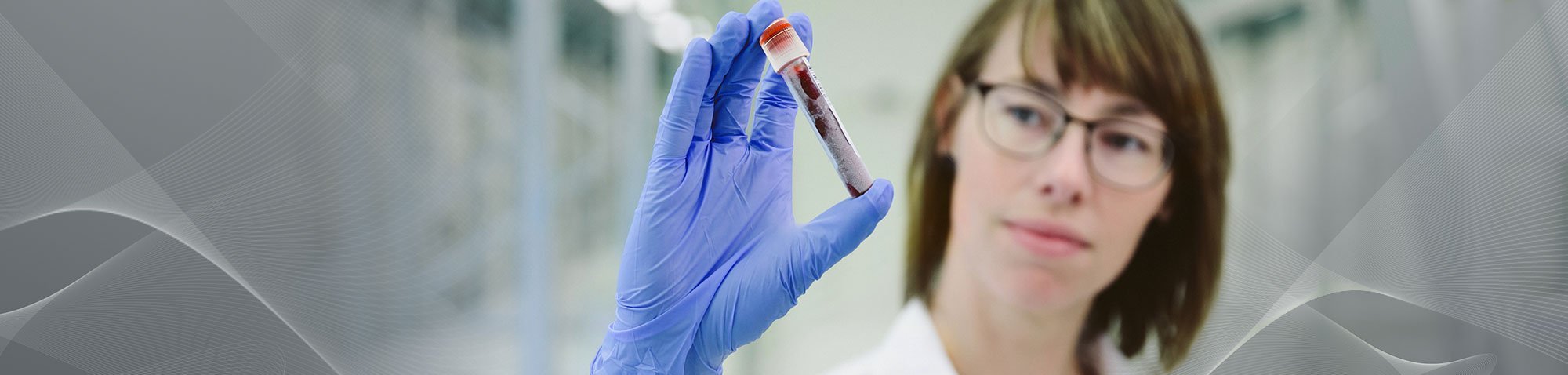 Dr. Karina Standahl Olsen from NOWAC holding PAXgene Blood RNA tubes